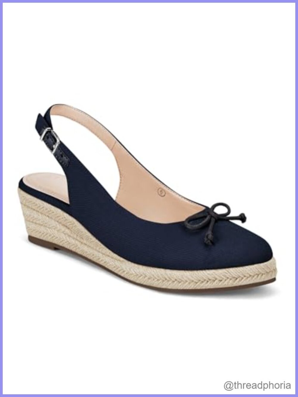 Womens Closed Toe Espadrilles Wedges Platform Slingback Mid Low Heel Canvas Bow